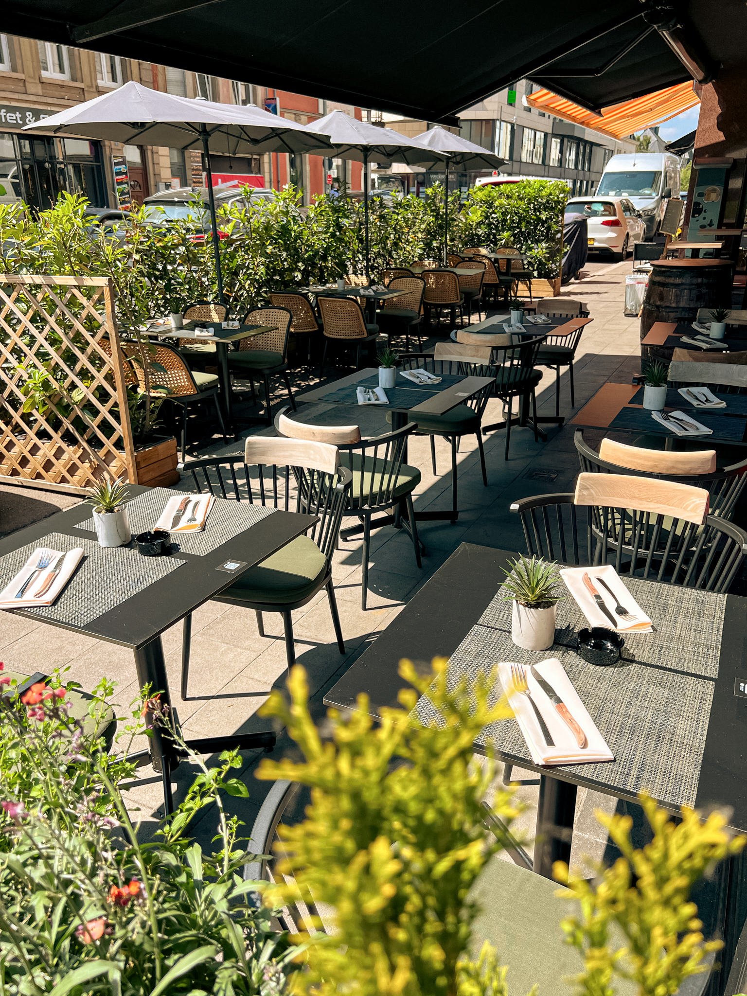 Terrace in Luxembourg-city